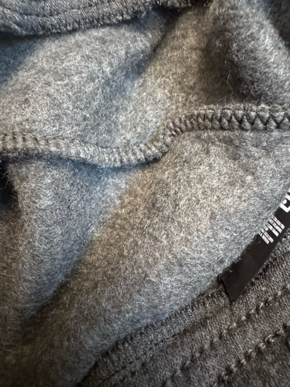 NEW! 2 ULTRA PERFORMANCE Fleece Joggers Sweatpants Gray Black Men’s SZ SM NWOT - Picture 16 of 16
